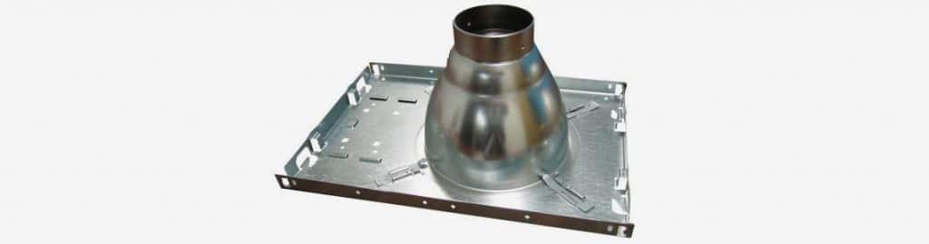 aluminum reflector linear clip retention system