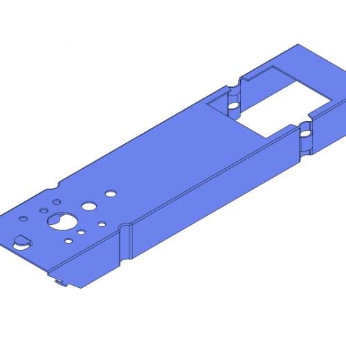 Wireway channel cover #1225