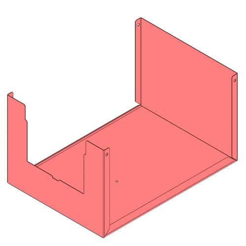 Flat Knockdown I.C. Box, Part B #1233-2