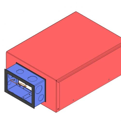 Ultra Airtight I.C. Box .         L:11-3/4, W:8-1/2, H:4-3/4