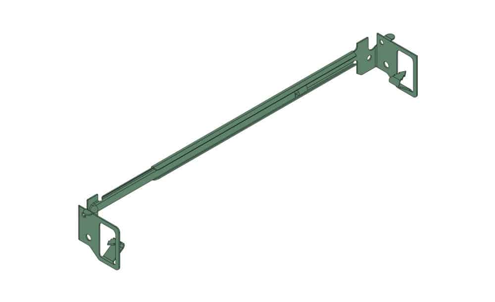 6)	 Ensemble de Mini Barre de Suspension #1287-10