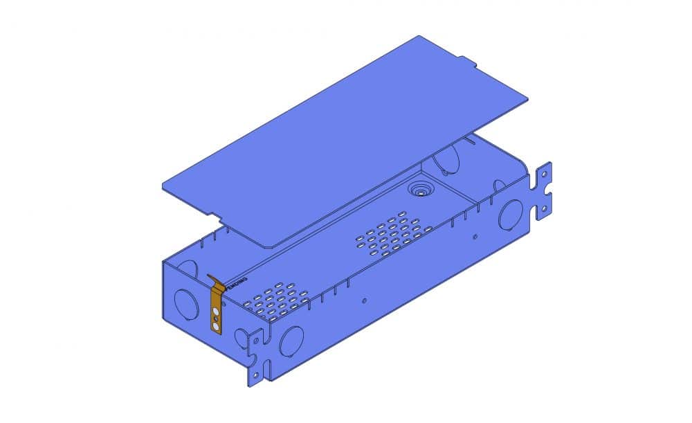 Boite de pilote #1420-XX   l:4" ,H:2", L:8" to 120"