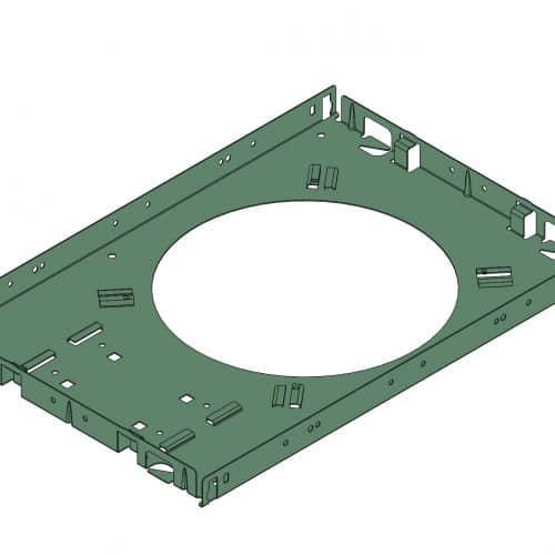 Plaster Frame #1431-XX        L:12-1/2", W:8-5/8"