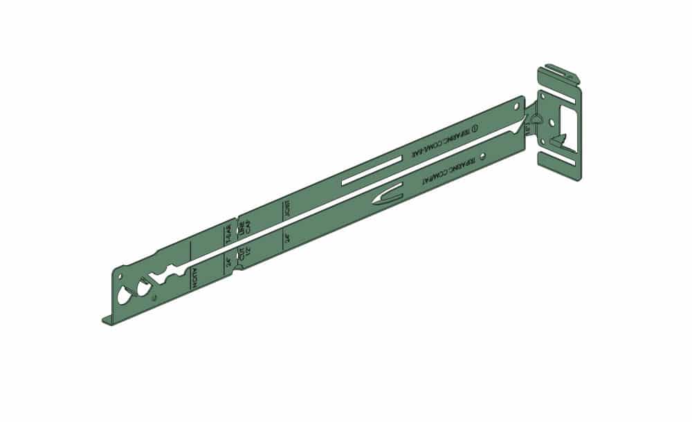 Barre de Suspension Commerciale L-Bar™ de Tripar #1487
