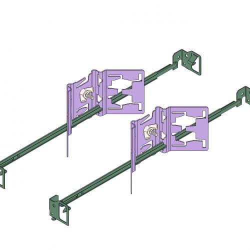 Butterfly Bracket/Bar Hanger Set Kit #1254/1287K