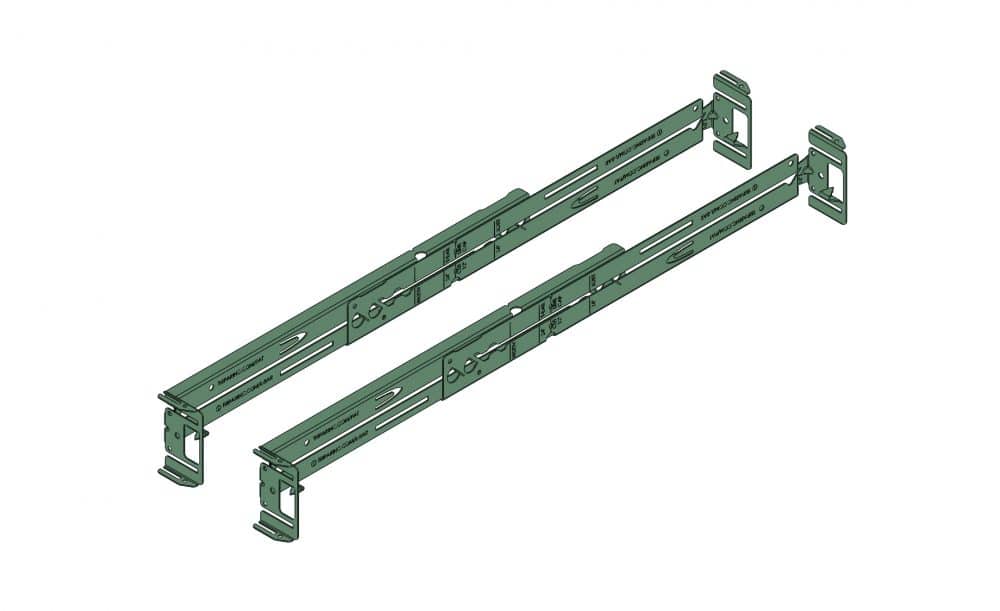 Ensemble de barres de suspension commerciale – L-Bar™ #1487K