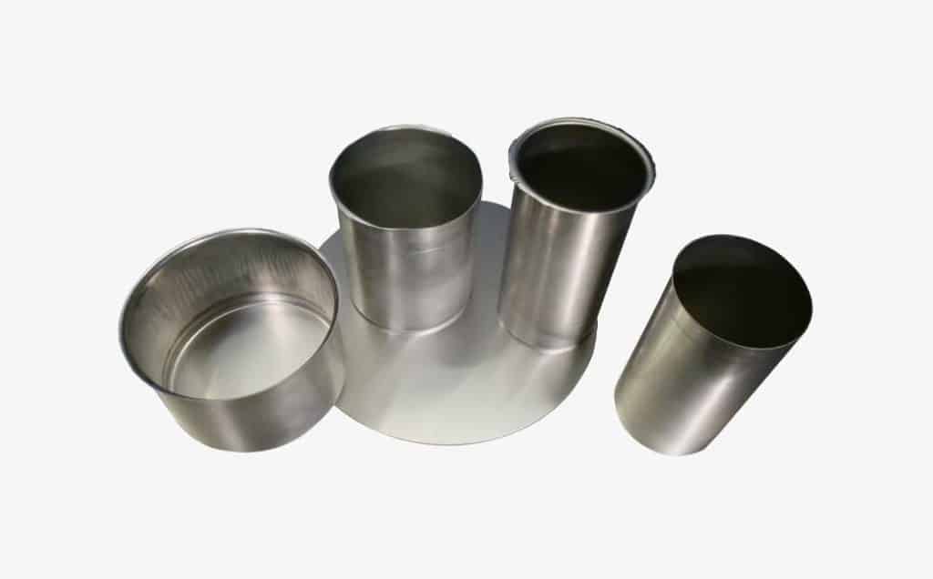 deep drawn aluminum cylinders