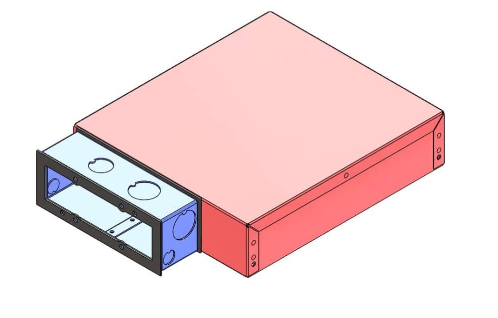 Mini Ultra Airtight I.C. Box   L:9-5/8, W:8-1/2, H:2-1/4