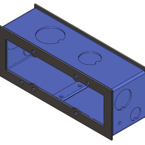 Slim Airtight Junction Box #1781-92-1
