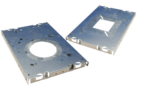 The Shutter adjustable plaster frame from 3” to 5-1/2” opening