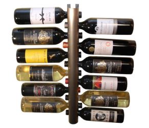 12 bottle metal wine rack